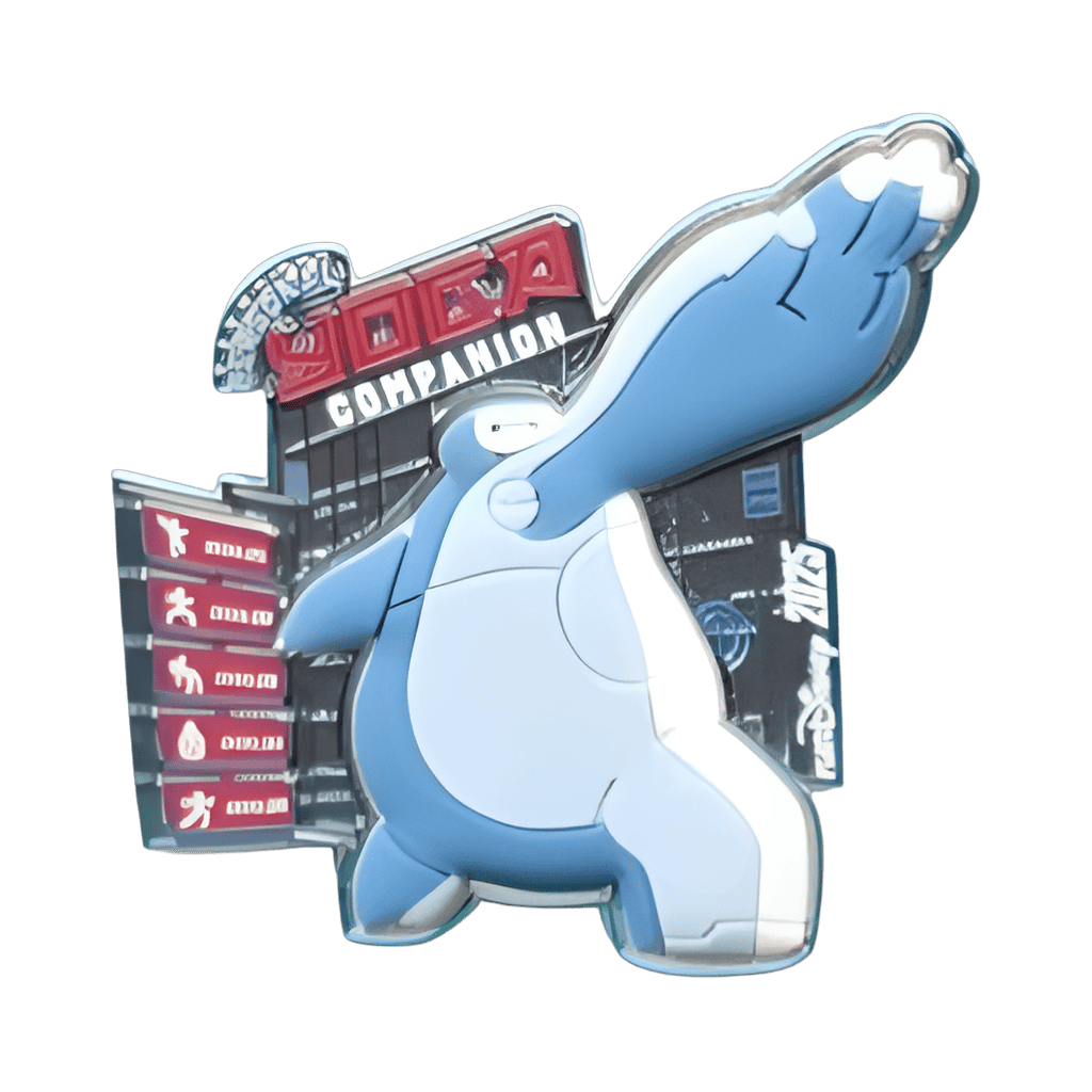 Baymax Yoga Companion Disney pin