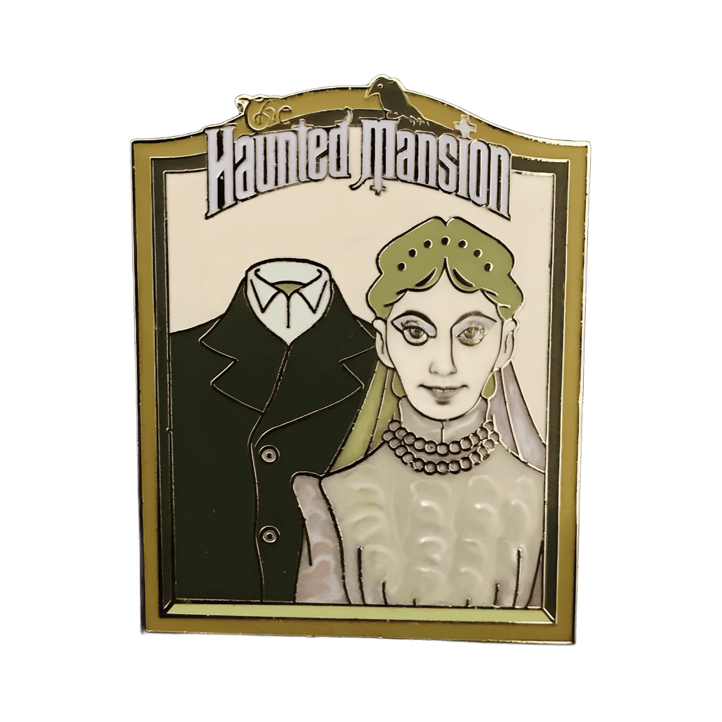 Constance and Beheaded Husband (Frank Banks) Portrait Disney pin