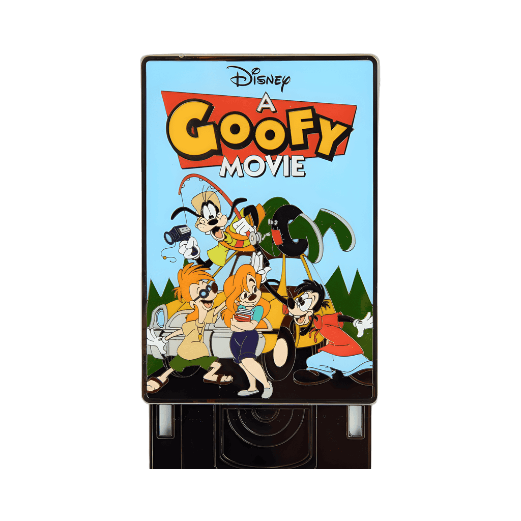 Goofy Movie VHS Slider Disney pin