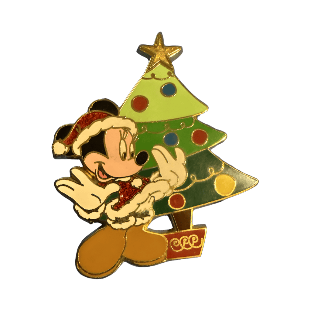 Mickey with Christmas Tree Disney pin