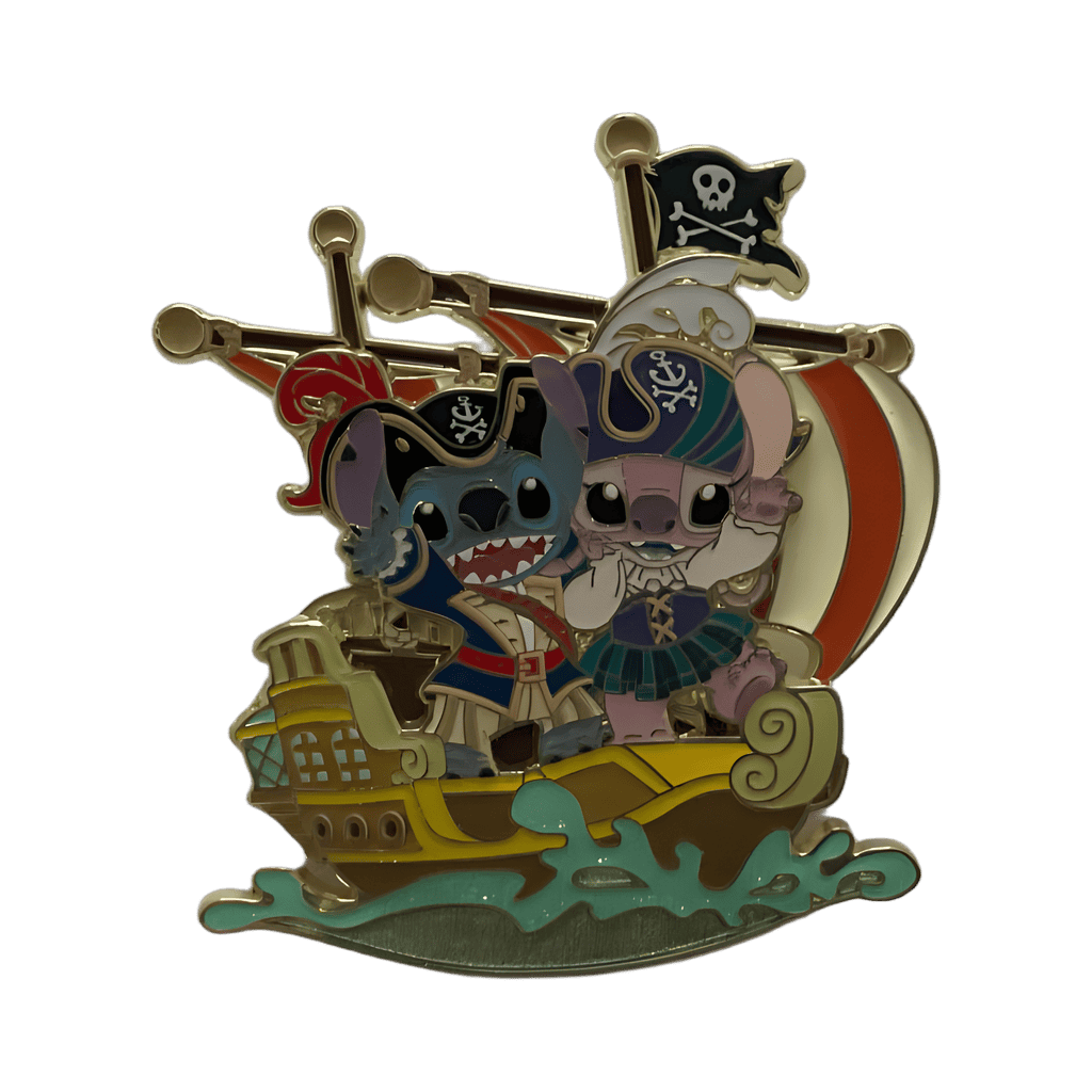 Stitch and Angel Disney pin