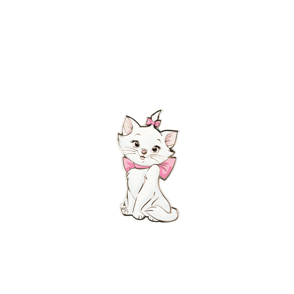 Marie sitting Disney pin