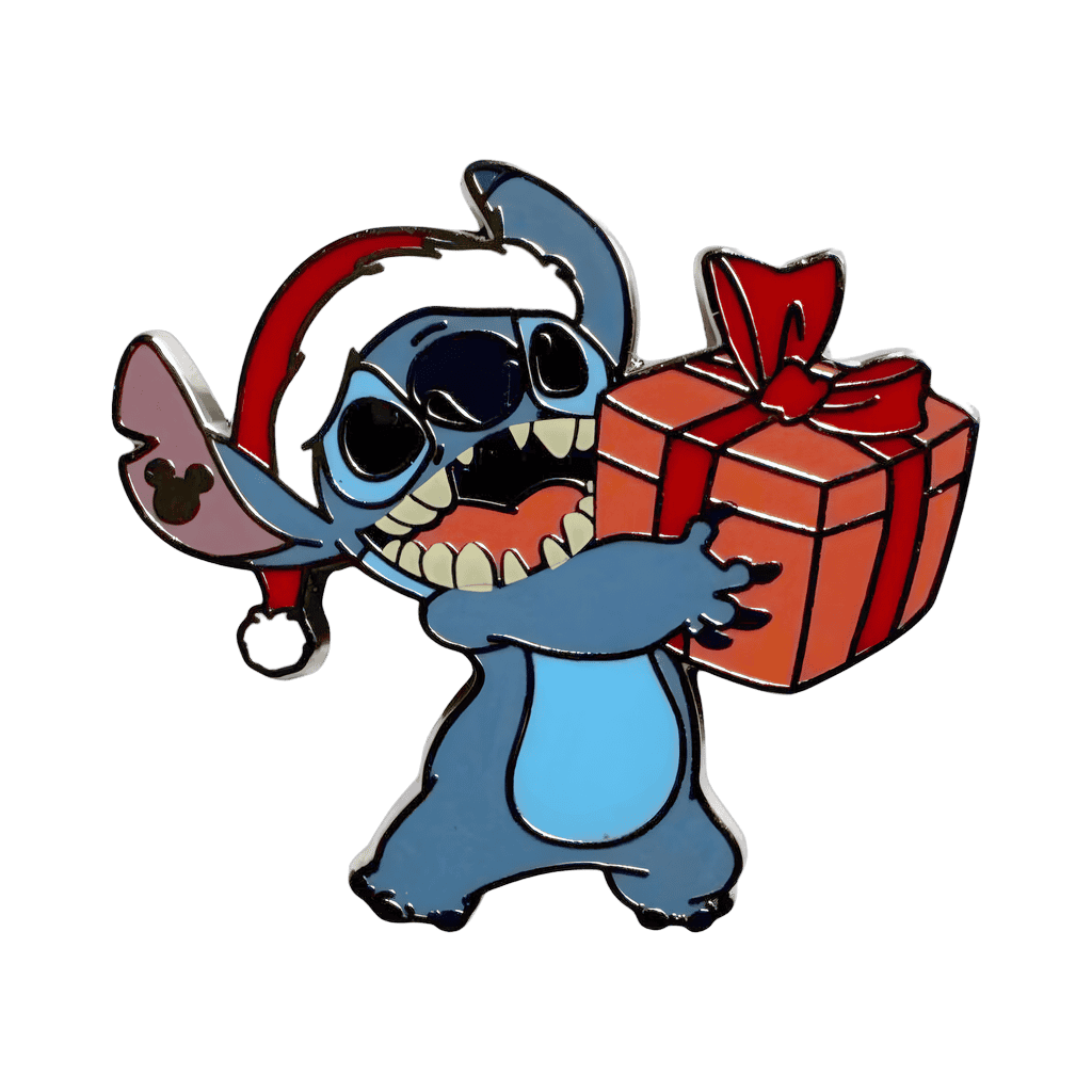 Christmas Stitch - Chaser Disney pin