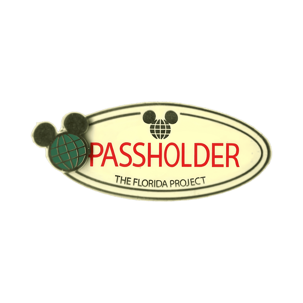 Early Style Name Tag Disney pin