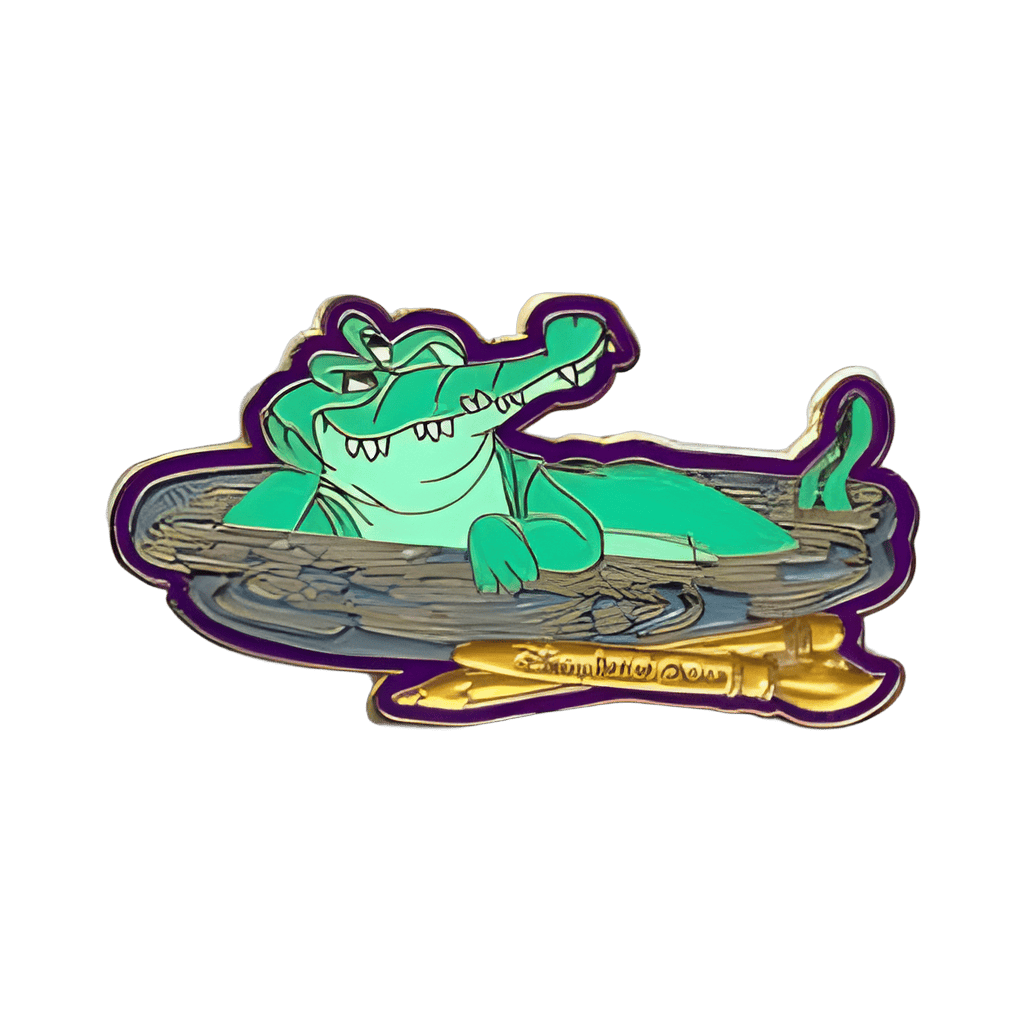 Tick-Tock Crocodile Disney pin