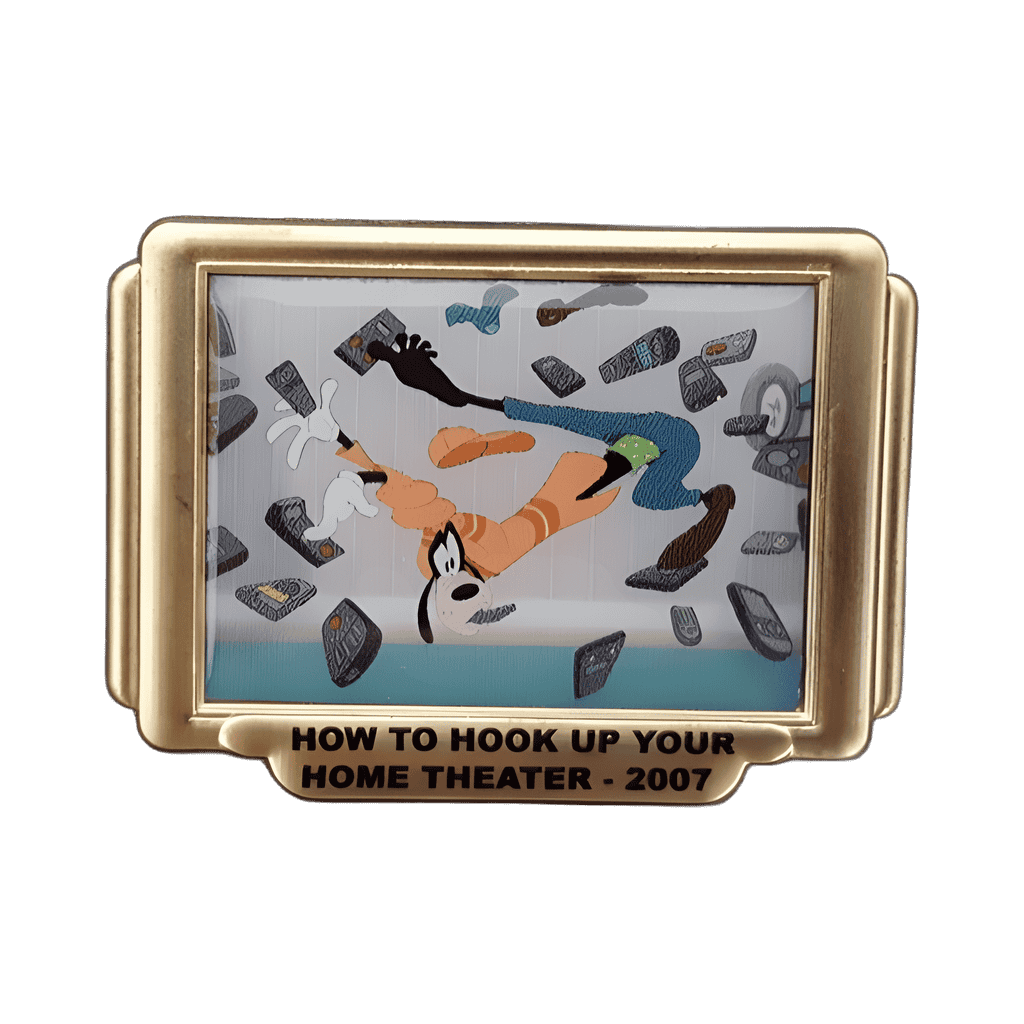 How To Hook Up Your Home Theater Disney pin