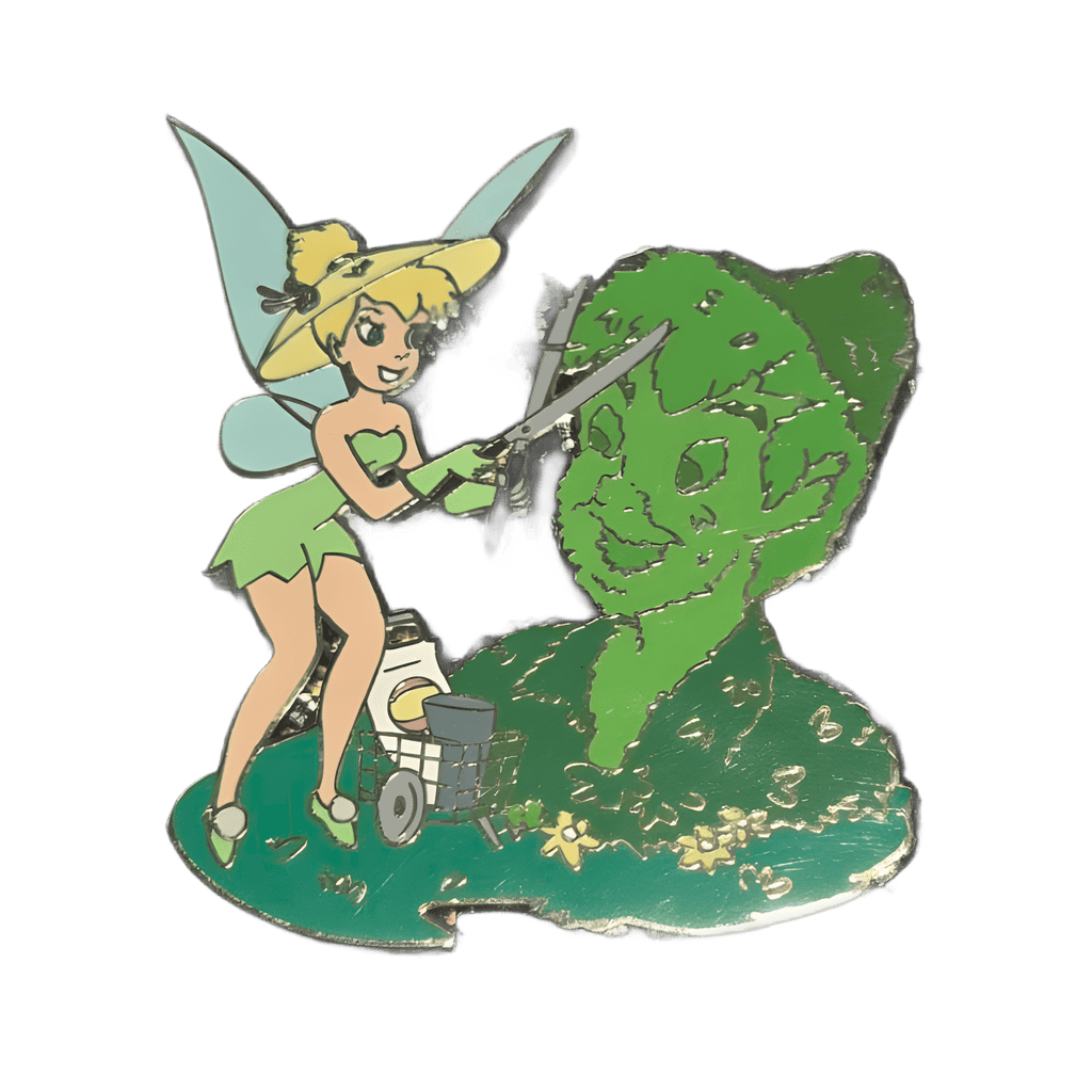 Tinker Bell Garden Topiary Pin - Peter Pan Disney pin