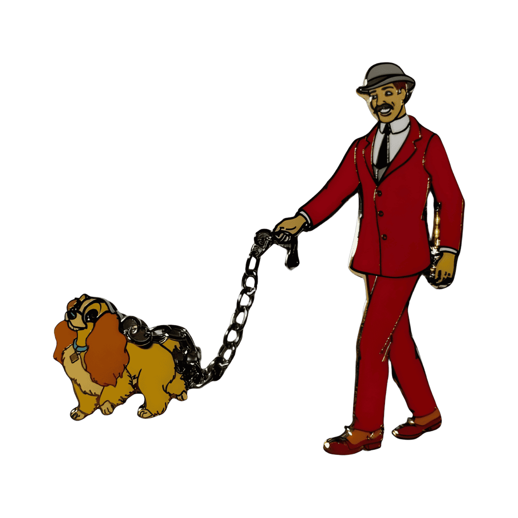 Lady and Jim Dear Disney pin