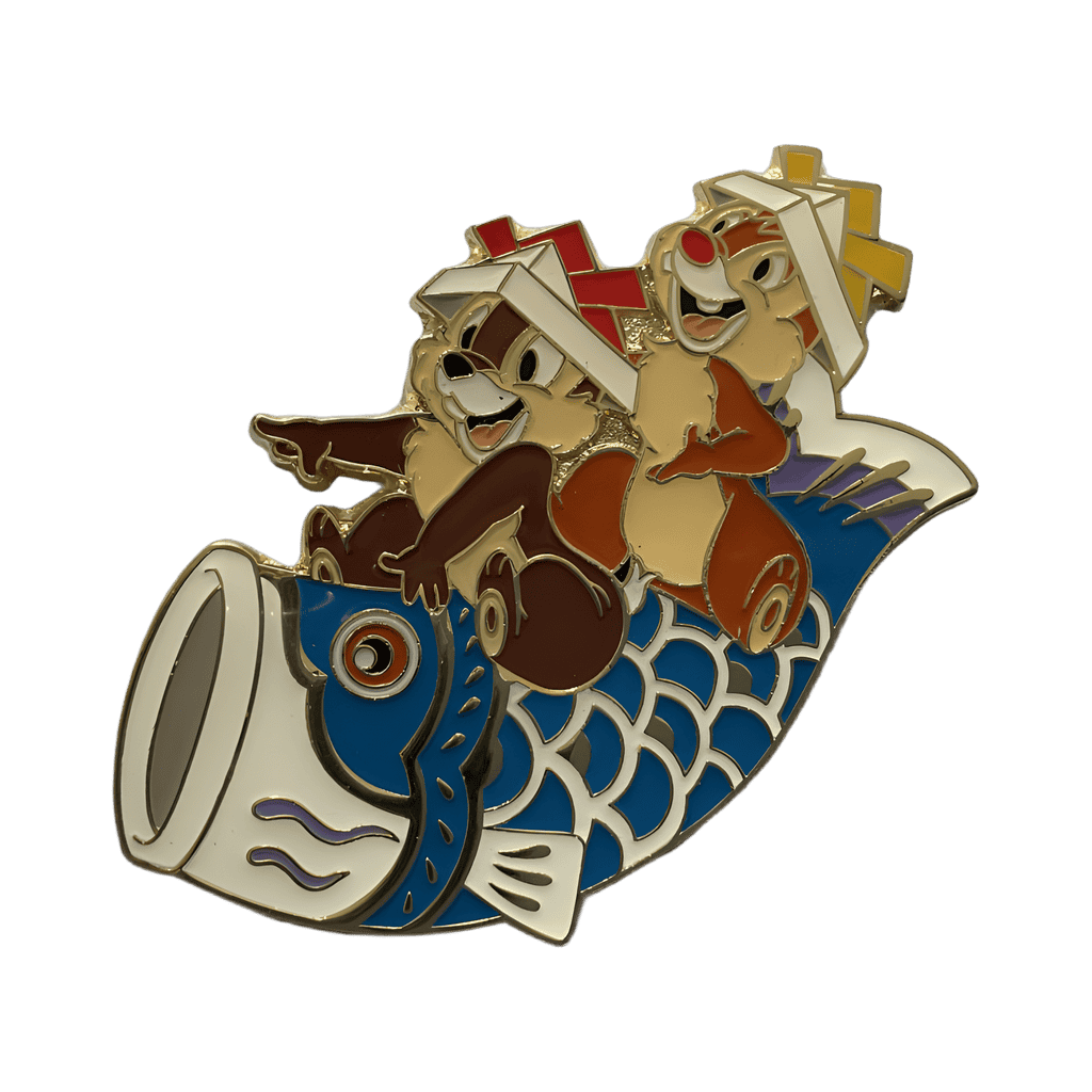 Carp Kite - Chip & Dale Disney pin