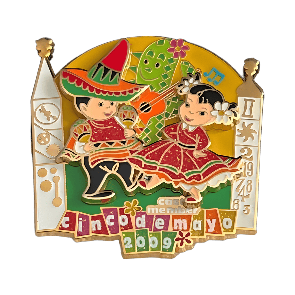 it's a small world Disney pin
