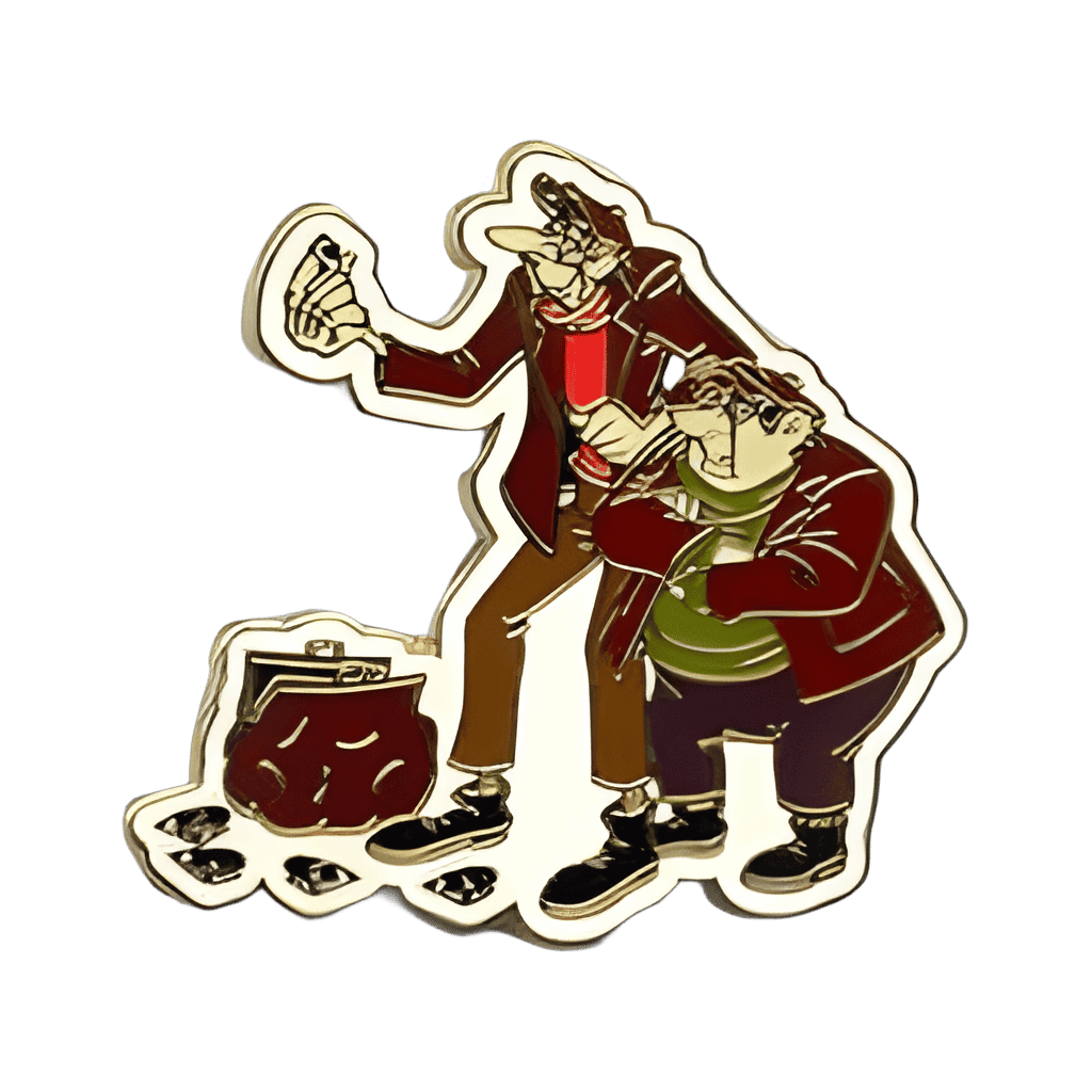 Horace & Jasper Disney pin