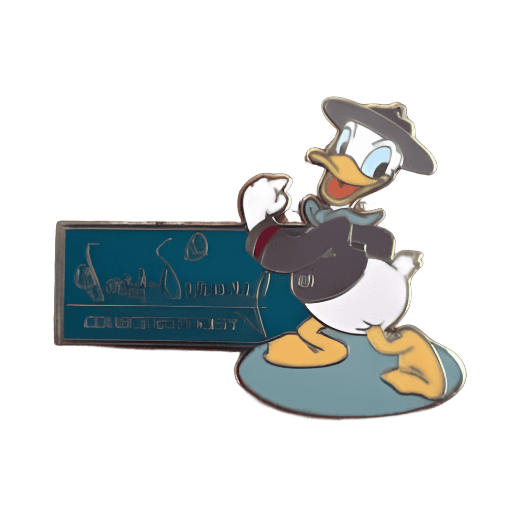 Logo - Donald Duck Disney pin