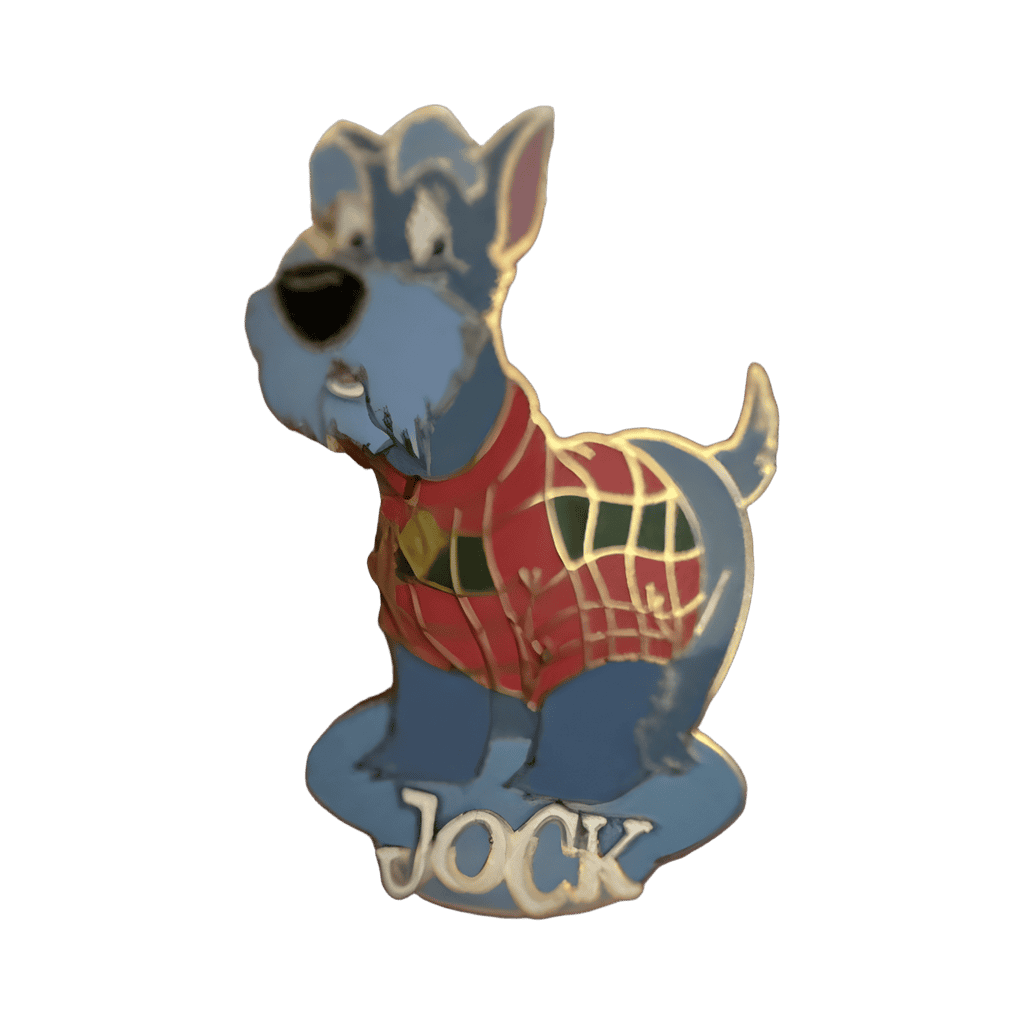 Jock in sweater Disney pin