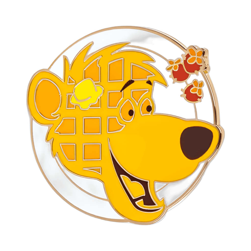 Baloo Waffle Disney pin