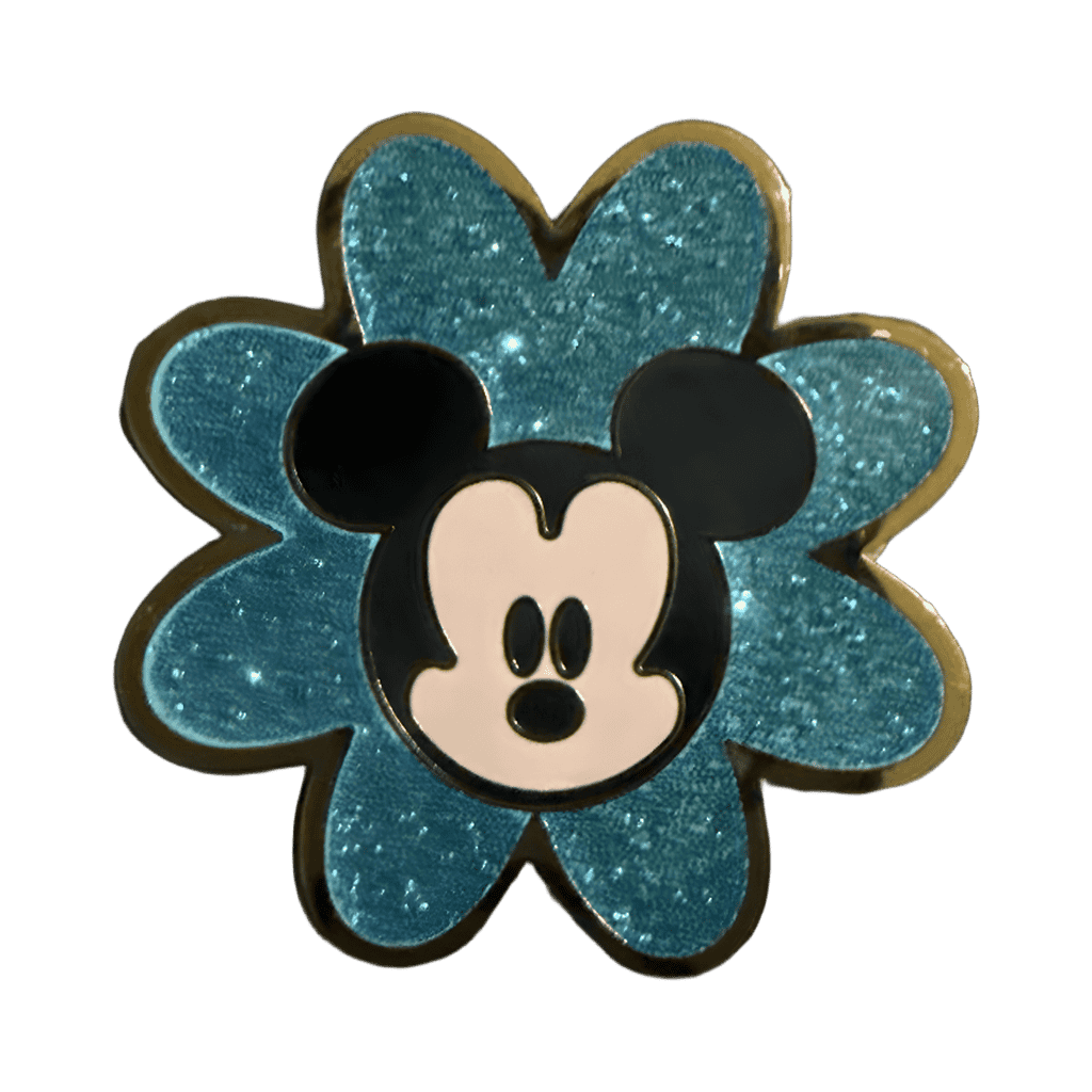 Mickey Glitter Flower Disney pin