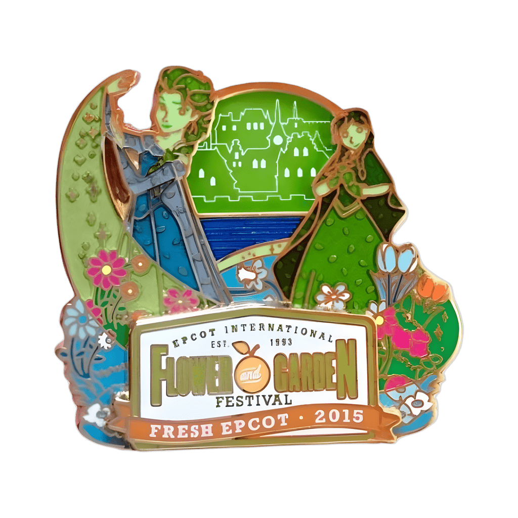 Anna and Elsa Disney pin