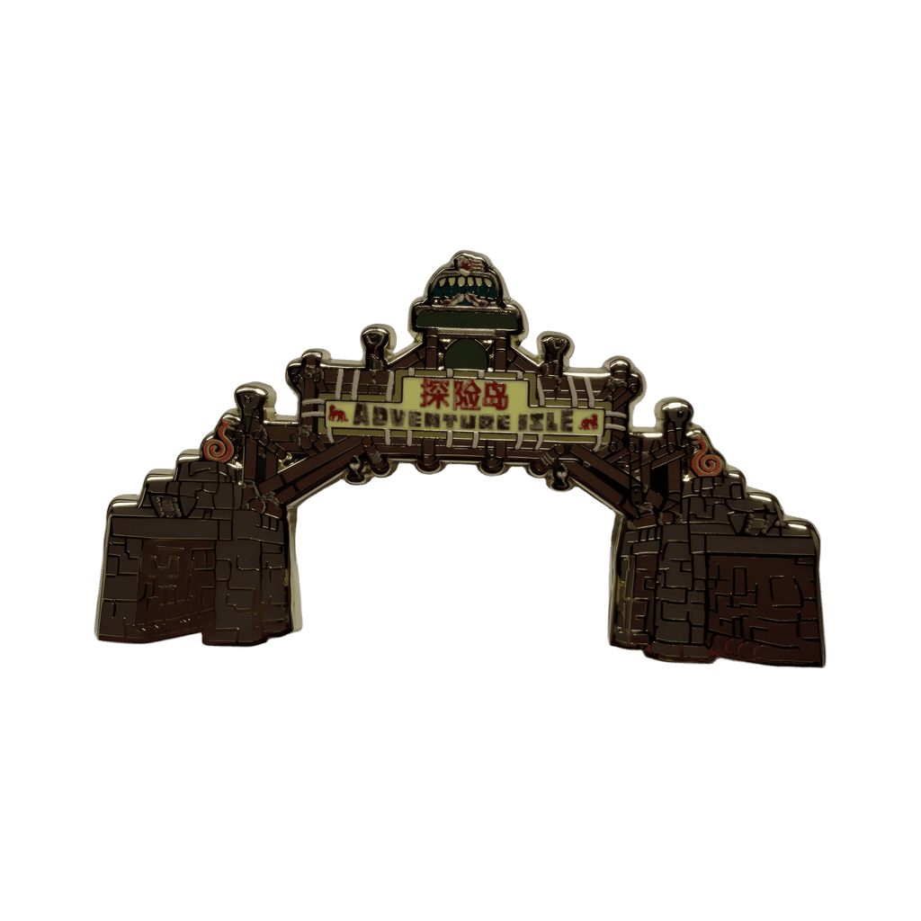 Adventure Isle Disney pin
