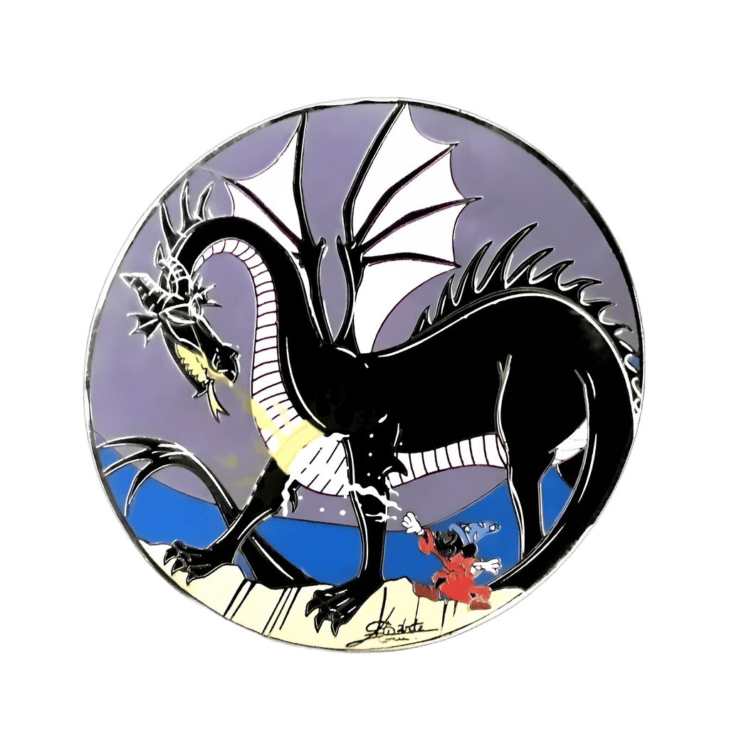 Sorcerer Mickey and Maleficent Disney pin