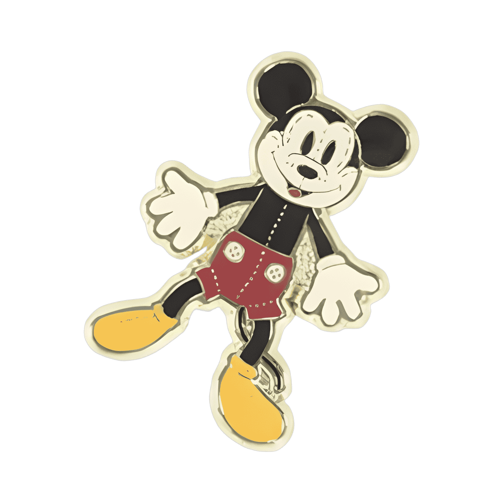 Vintage Mickey Mouse Doll Disney pin