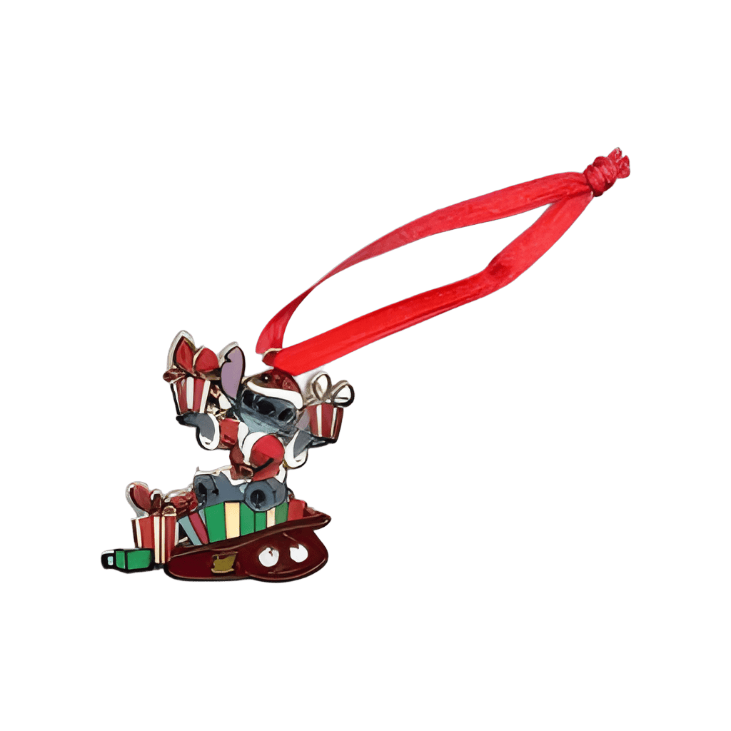 Stitch Santa Ornament Pin Disneyland Paris Noel Christmas Disney pin