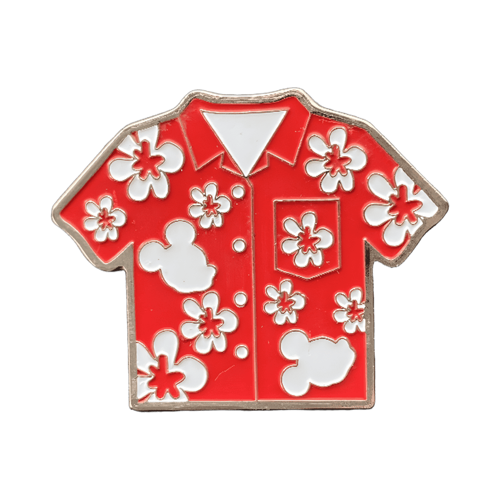 Aloha Shirt Disney pin