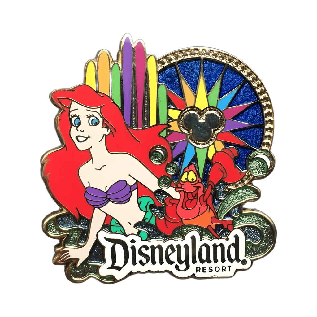 World of Color - Ariel and Sebastian Disney pin