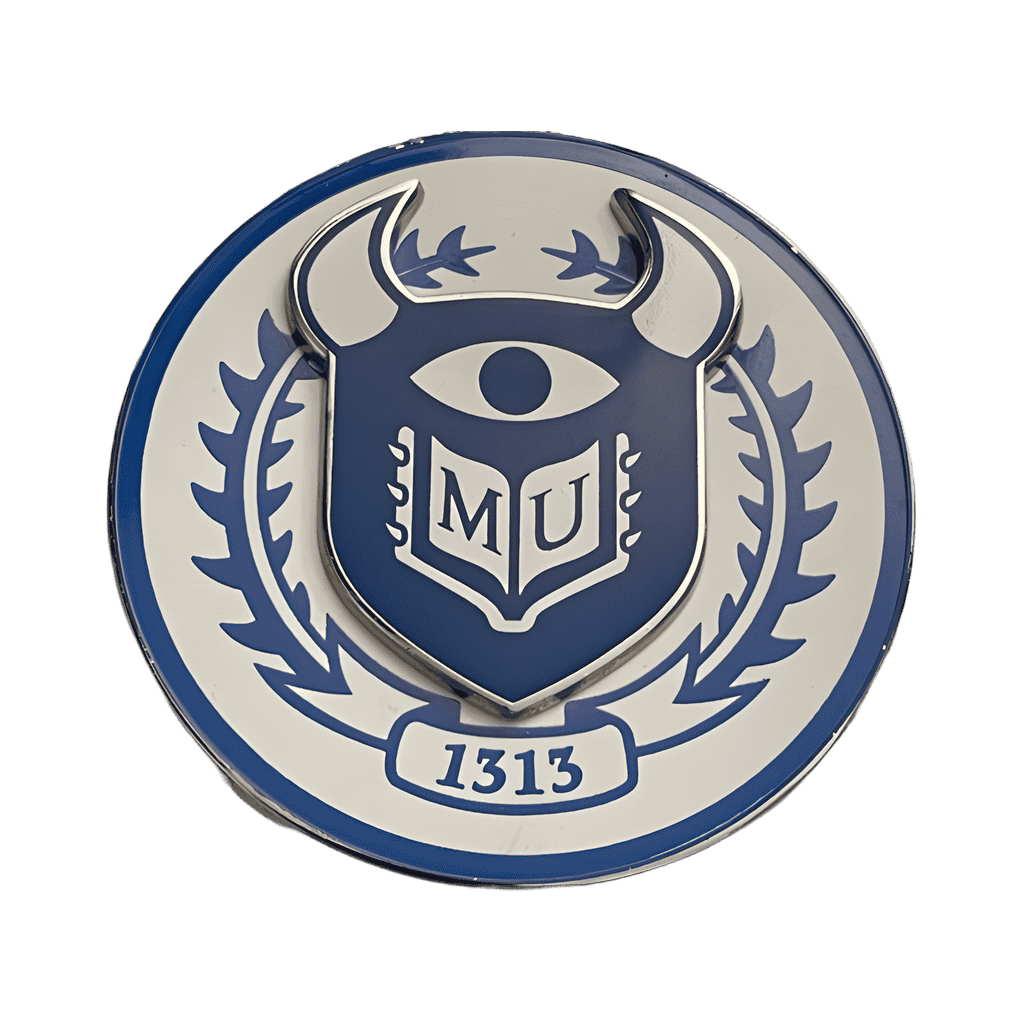 Monsters University Horned Logo Disney pin
