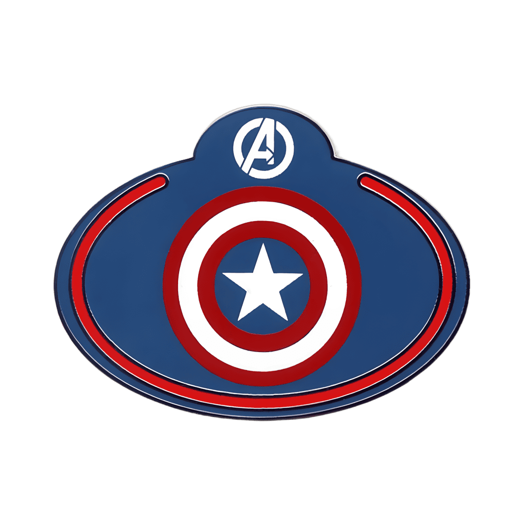 Cast Exclusive - Captain America Disney pin