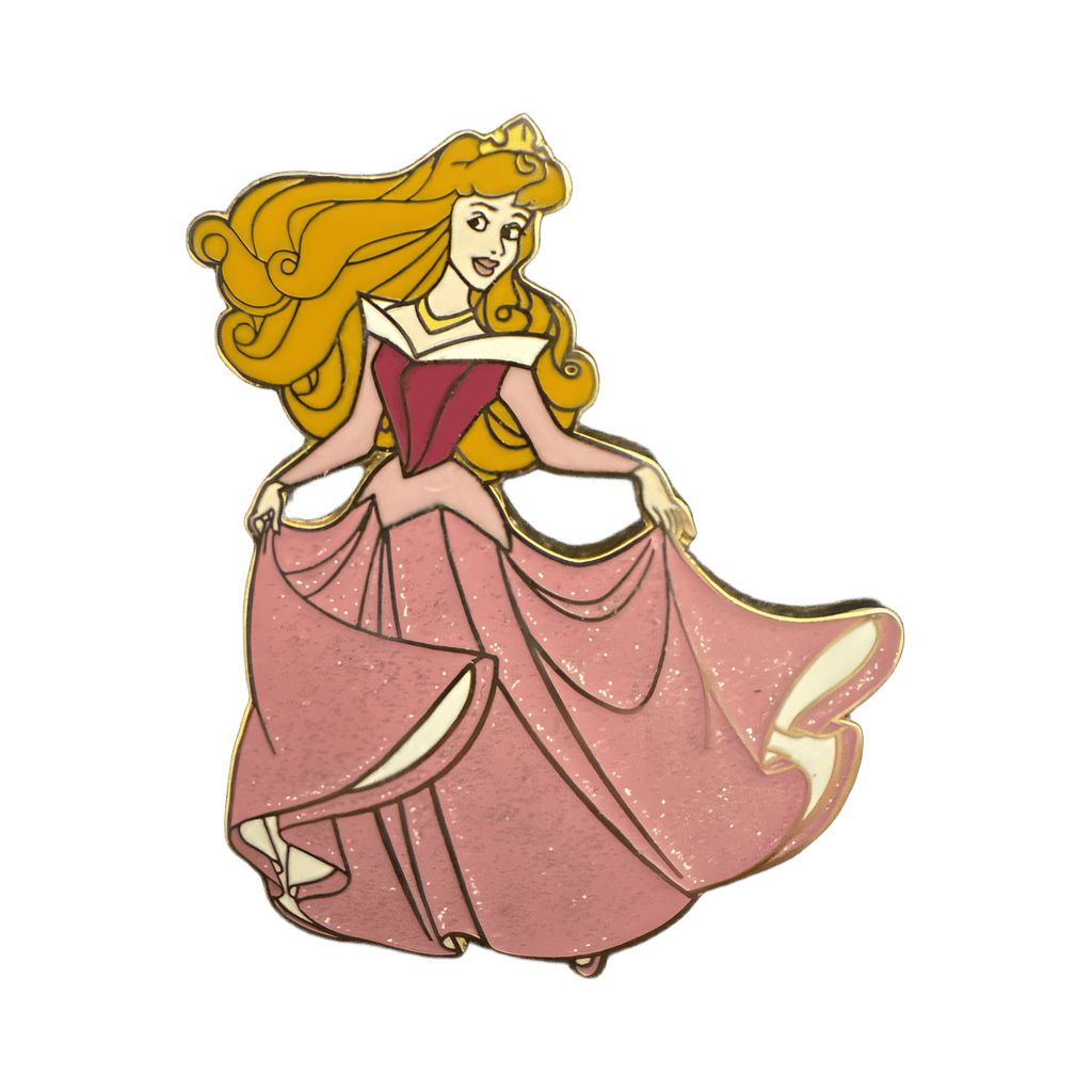 Aurora dancing Disney pin