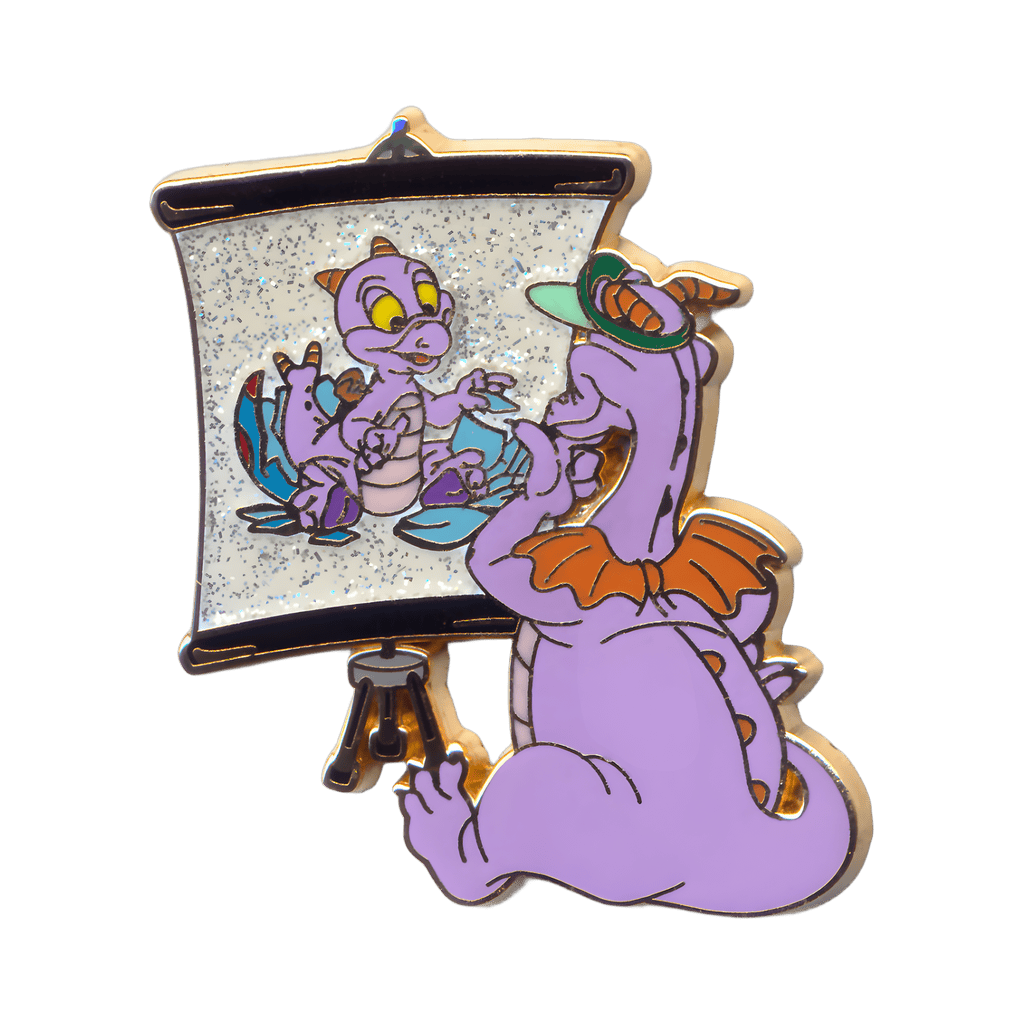Past & Present Figment Disney pin