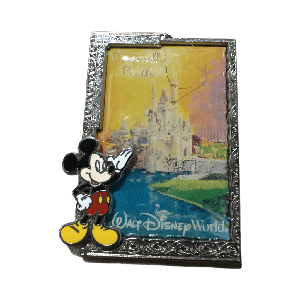 WDW Mickey Mouse with Cinderella Castle Disney pin