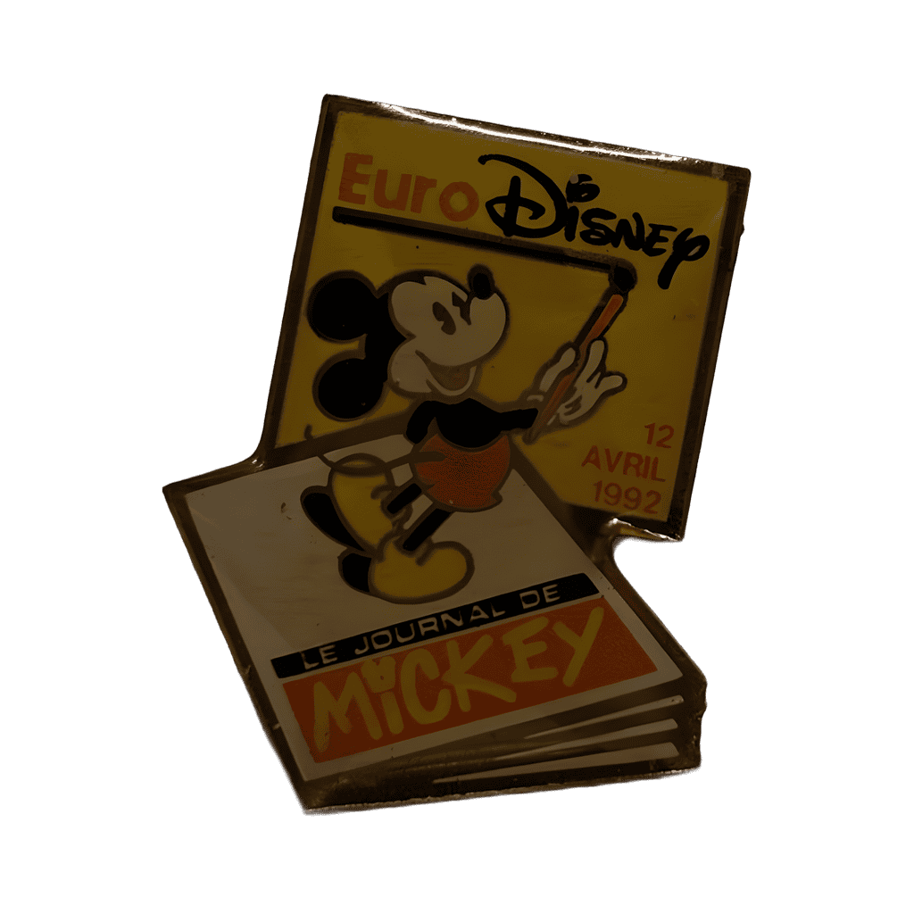 Mickey - Le Journal de Mickey - EuroDisney Opening Day Disney pin