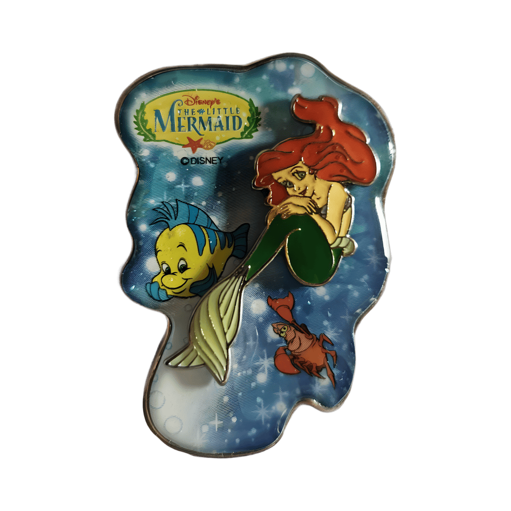 Ariel, Flounder and Sebastian Disney pin