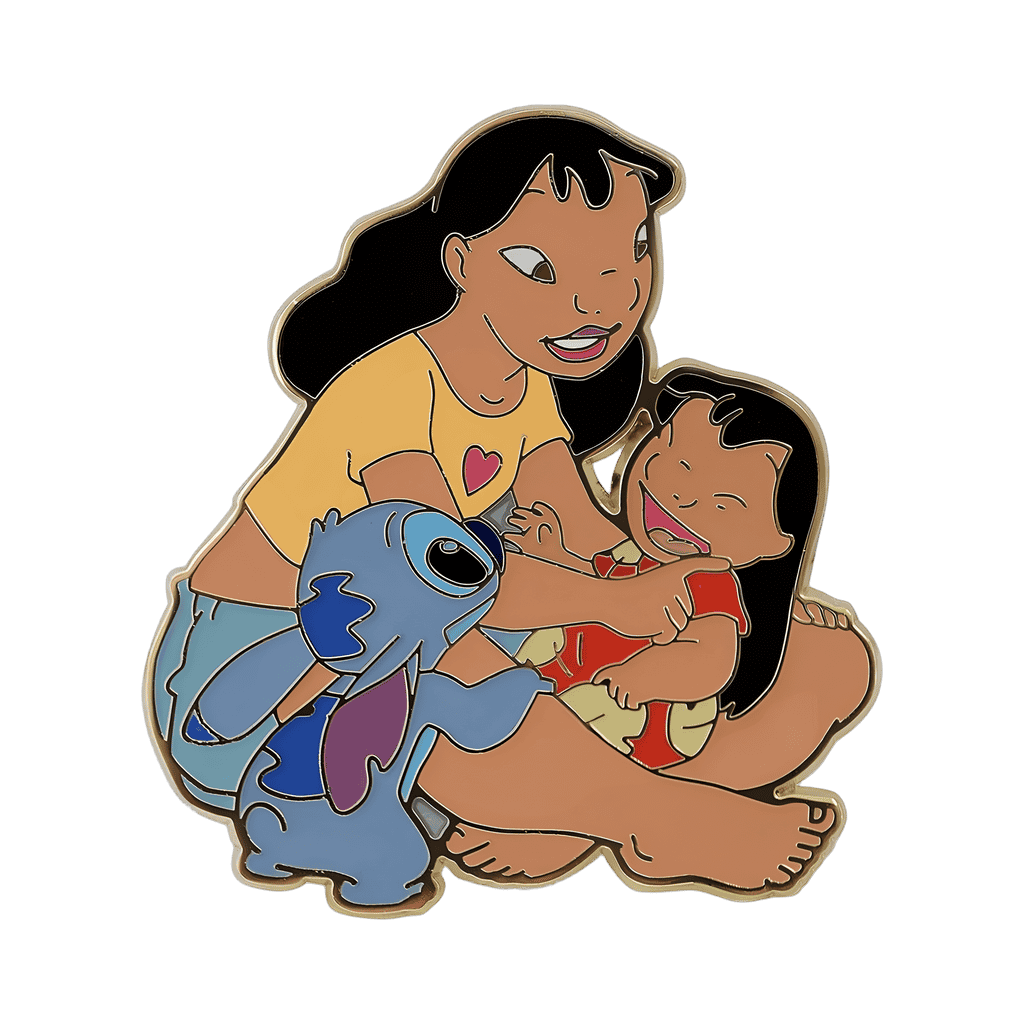Stitch, Lilo & Nani Disney pin