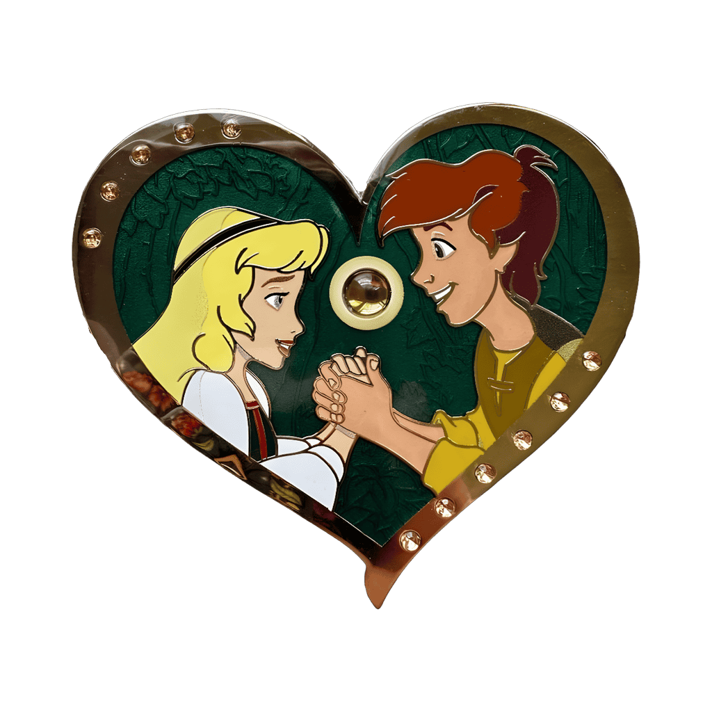 Eilonwy and Taran Disney pin
