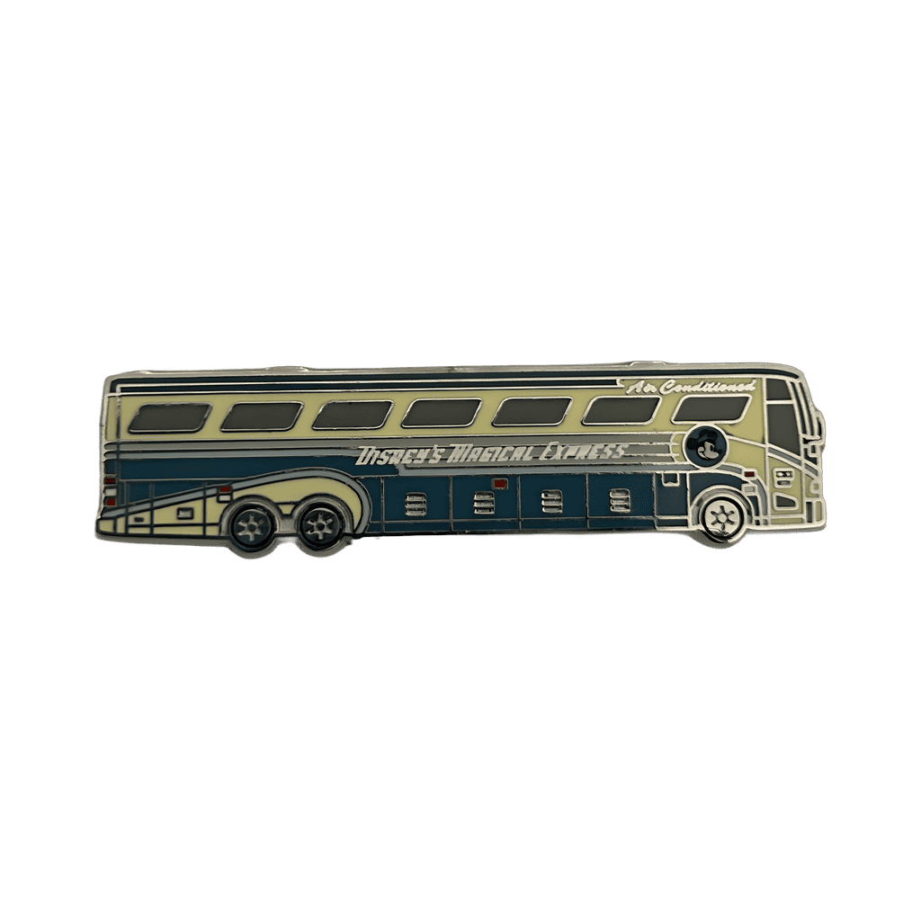 Disney’s Magical Express Bus (chrome) Disney pin