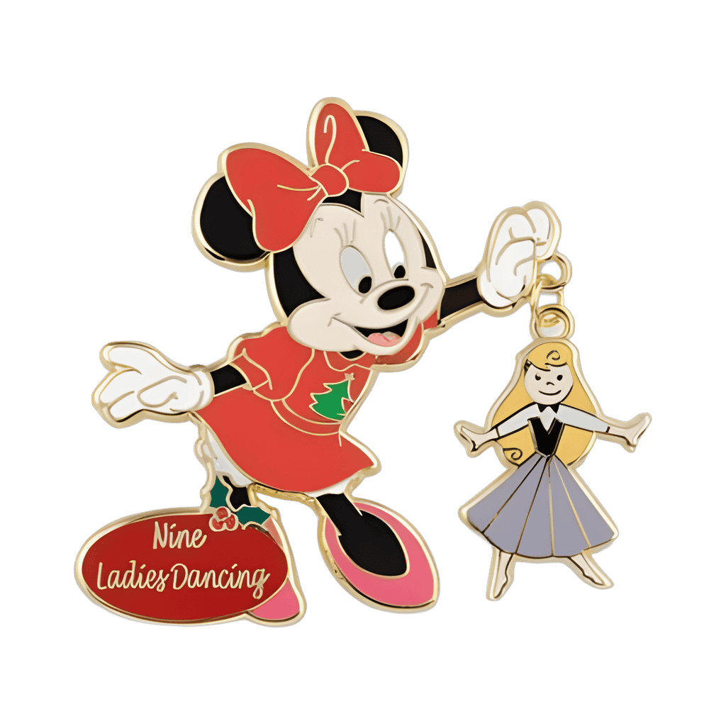 Minnie Mouse - Nine Ladies Dancing Disney pin