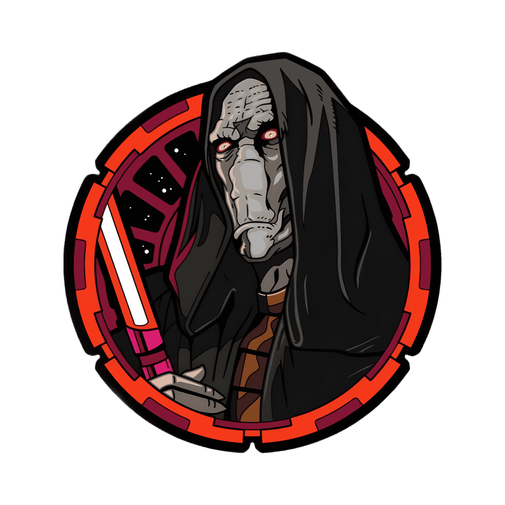Darth Plagueis (Y380) Super Rare Disney pin