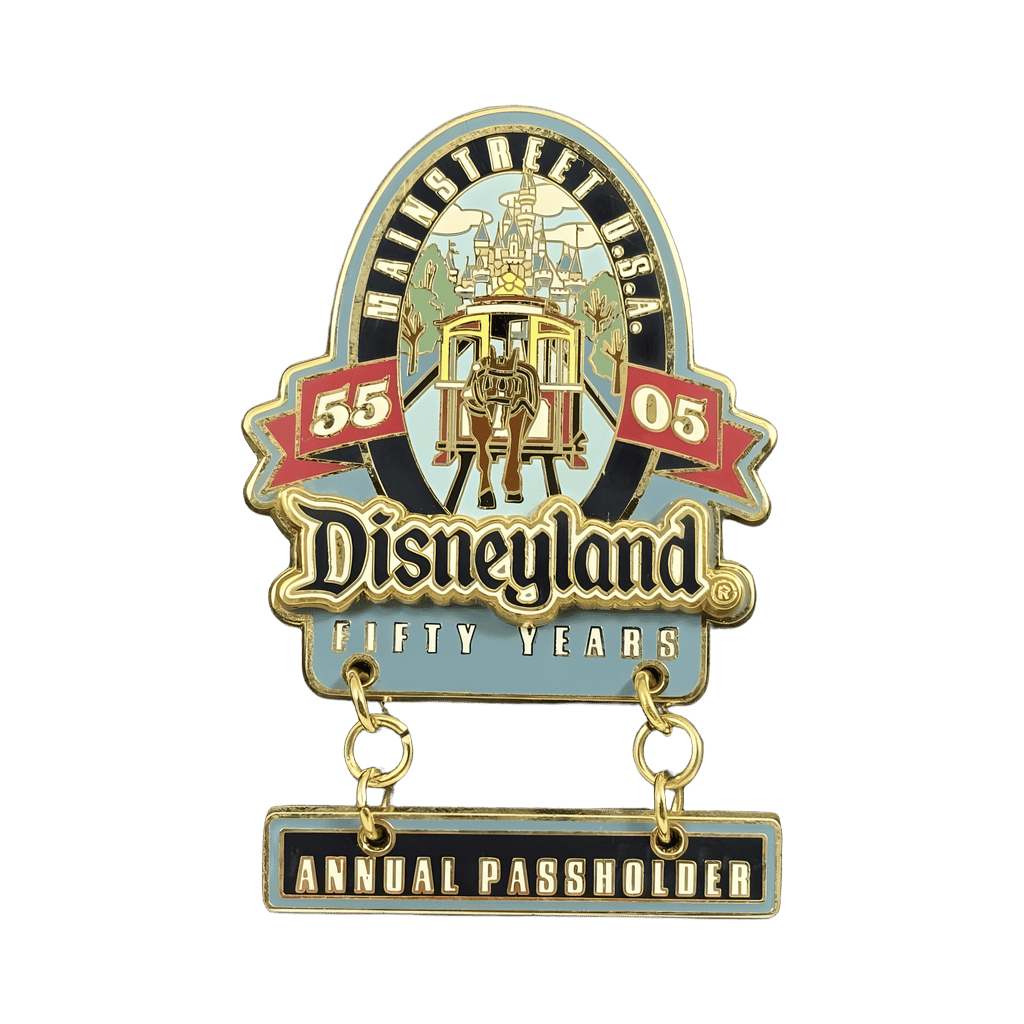 Main Street USA - Horse-Drawn Streetcar Disney pin