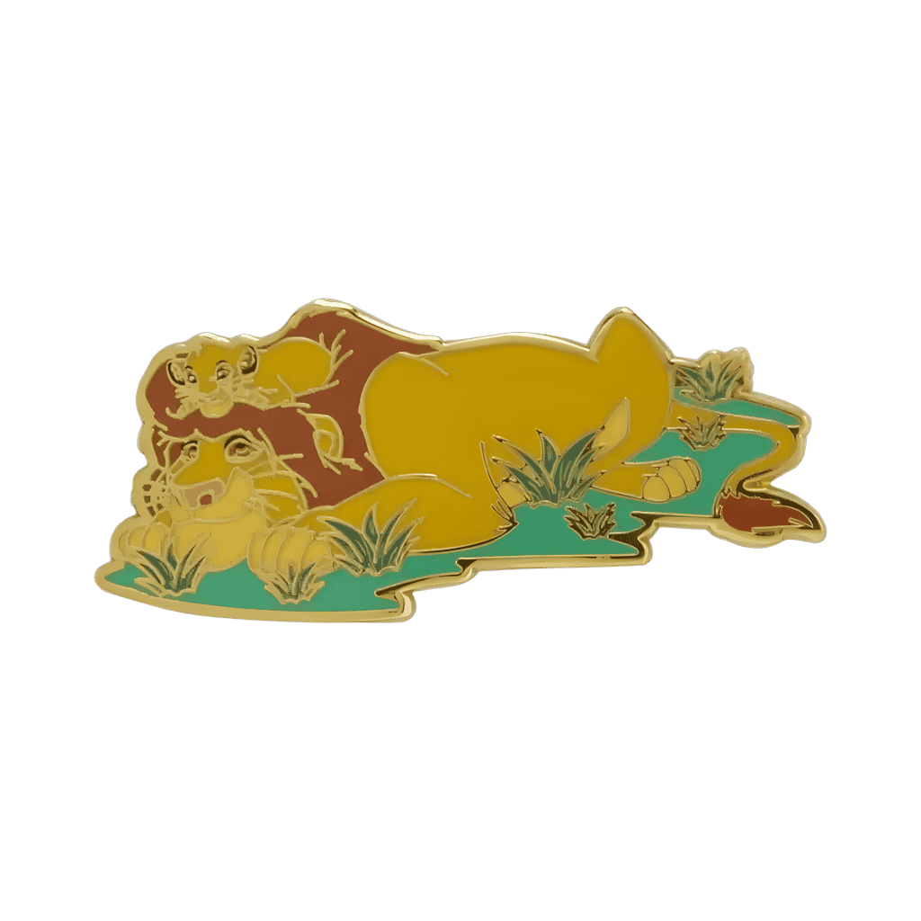 Mufasa & Simba Grassy Disney pin