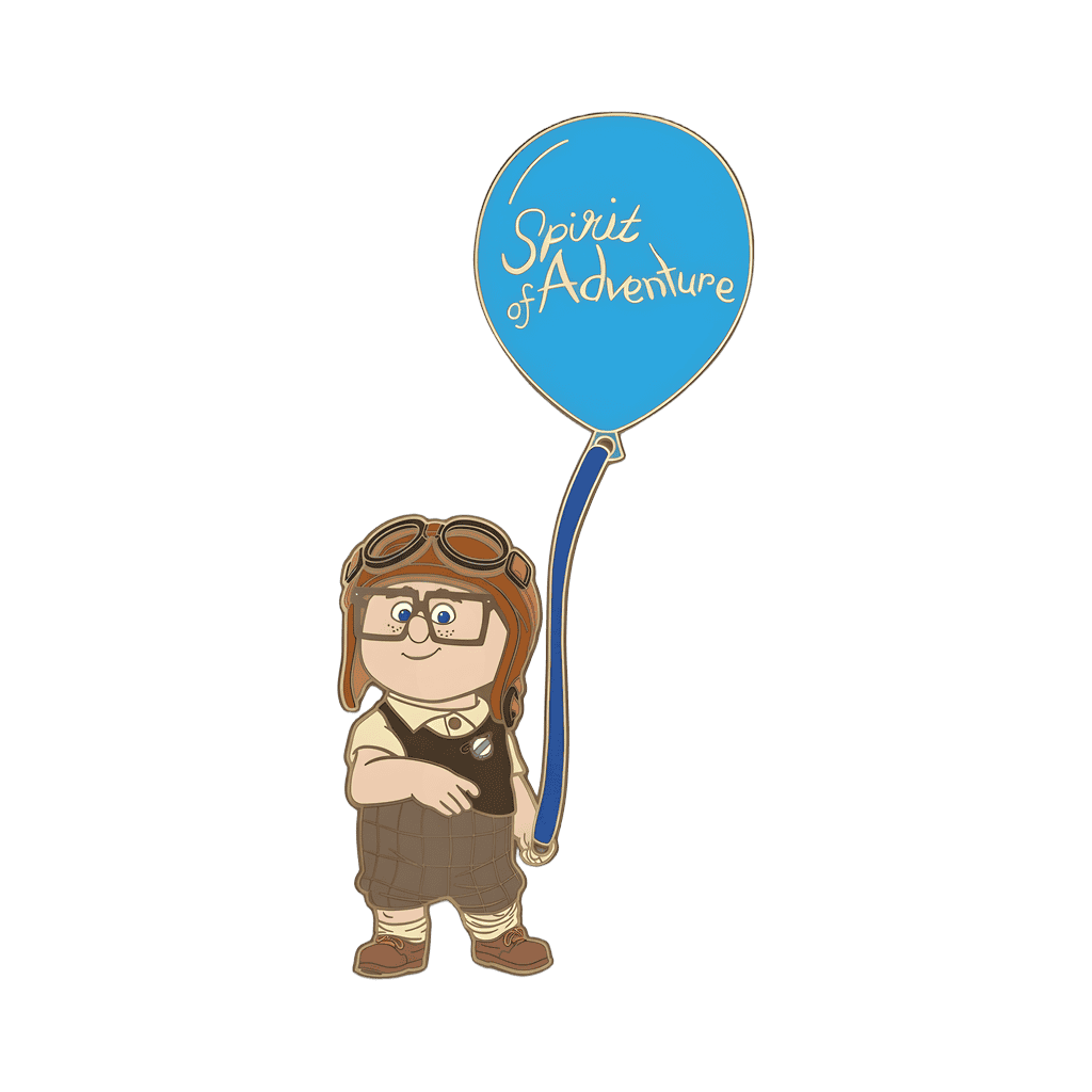 Young Carl Disney pin
