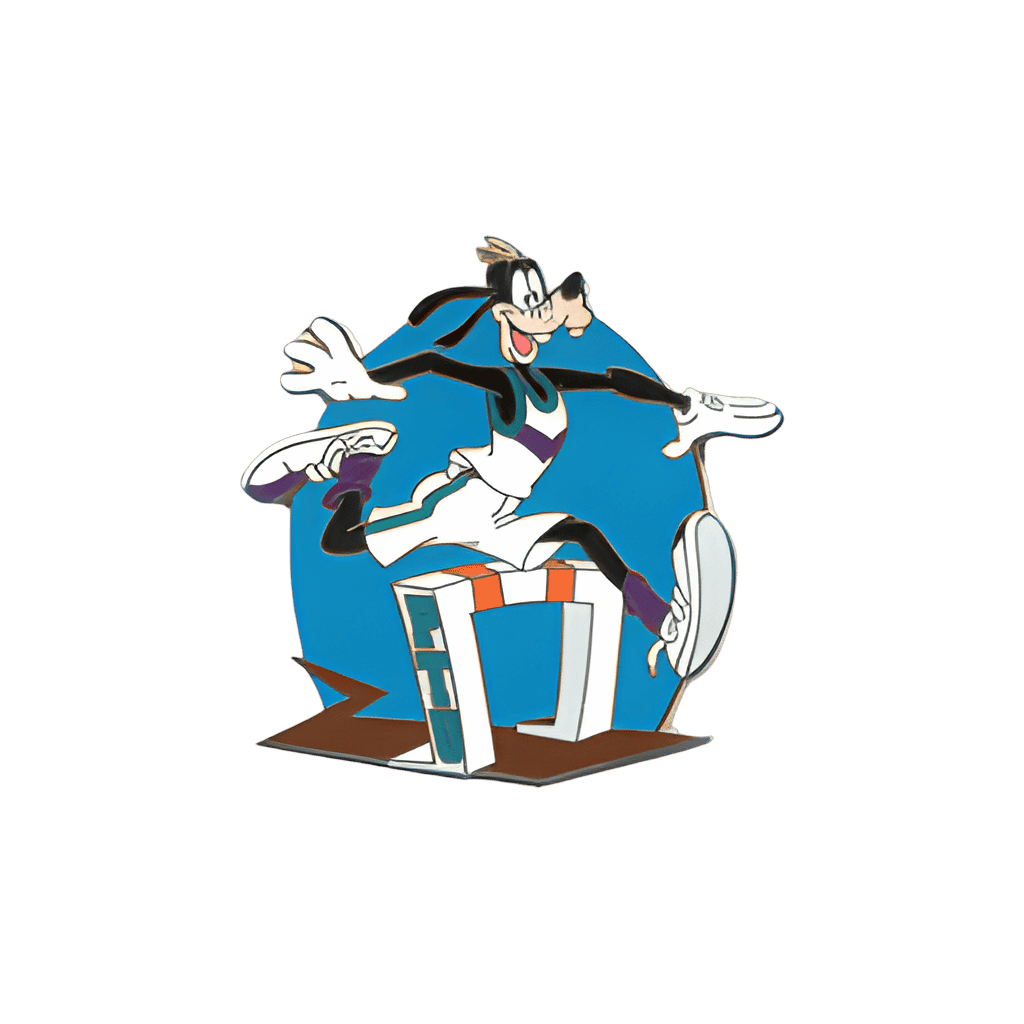 Track Goofy Disney pin
