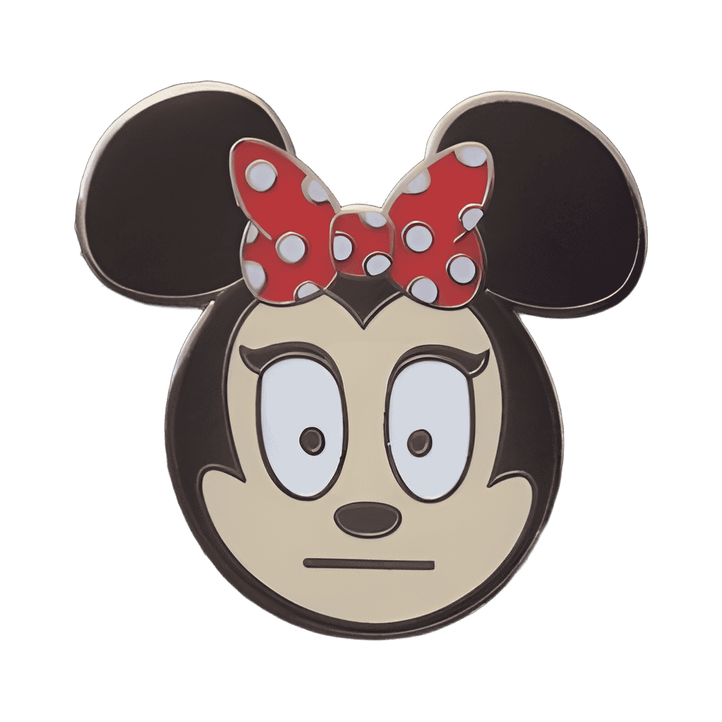Minnie Mouse Emoji Booster Set - Shocked Minnie Disney pin