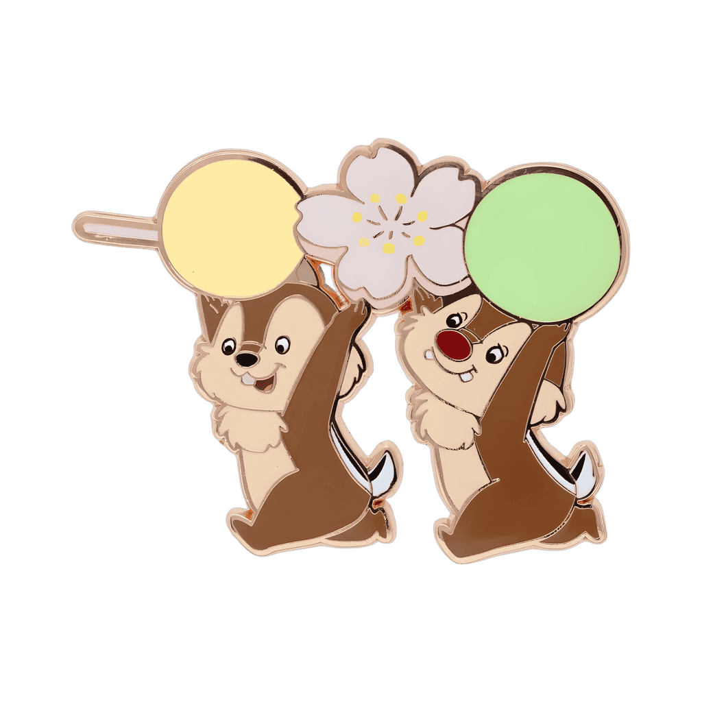 Chip and Dale with Hanami Dango Disney pin