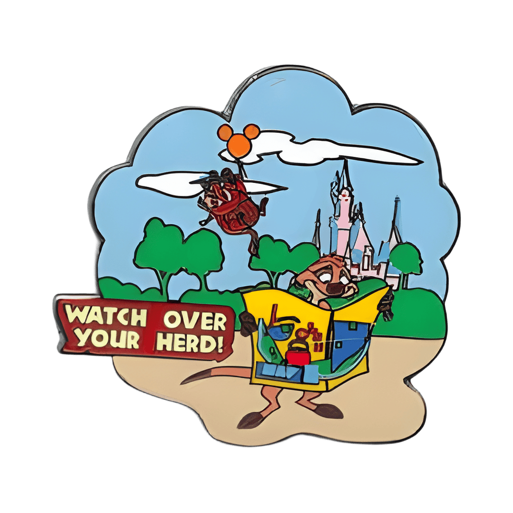 Watch Over Your Herd! Disney pin