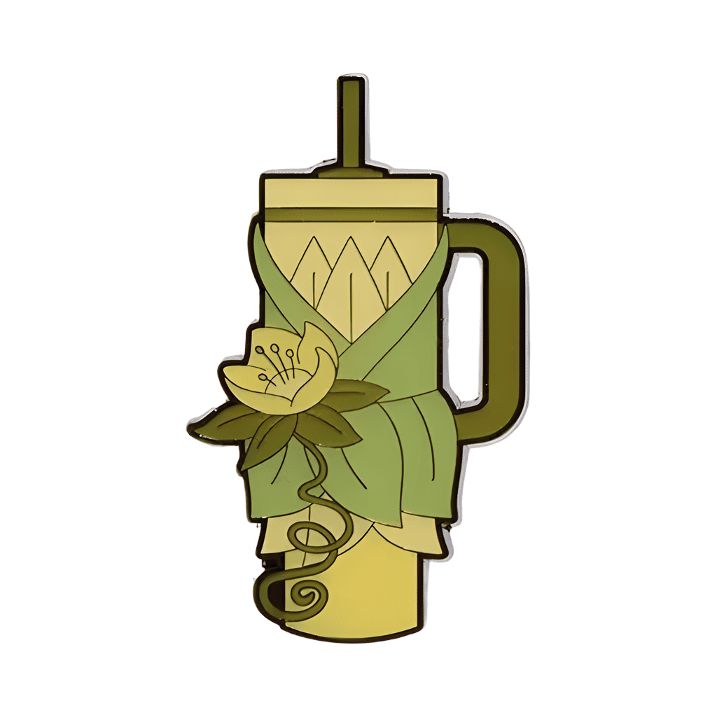 Tiana Loungefly Princess Water Bottle Disney pin
