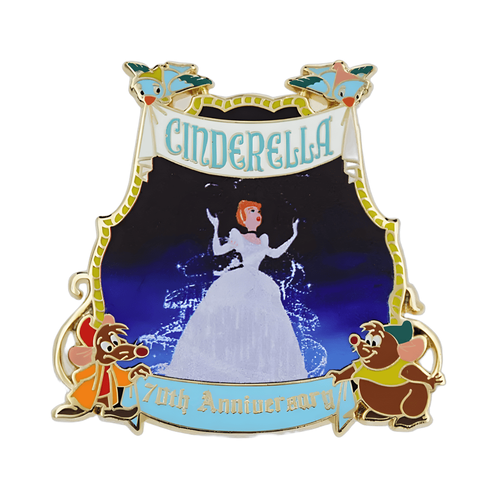Cinderella 70th Anniversary Disney pin