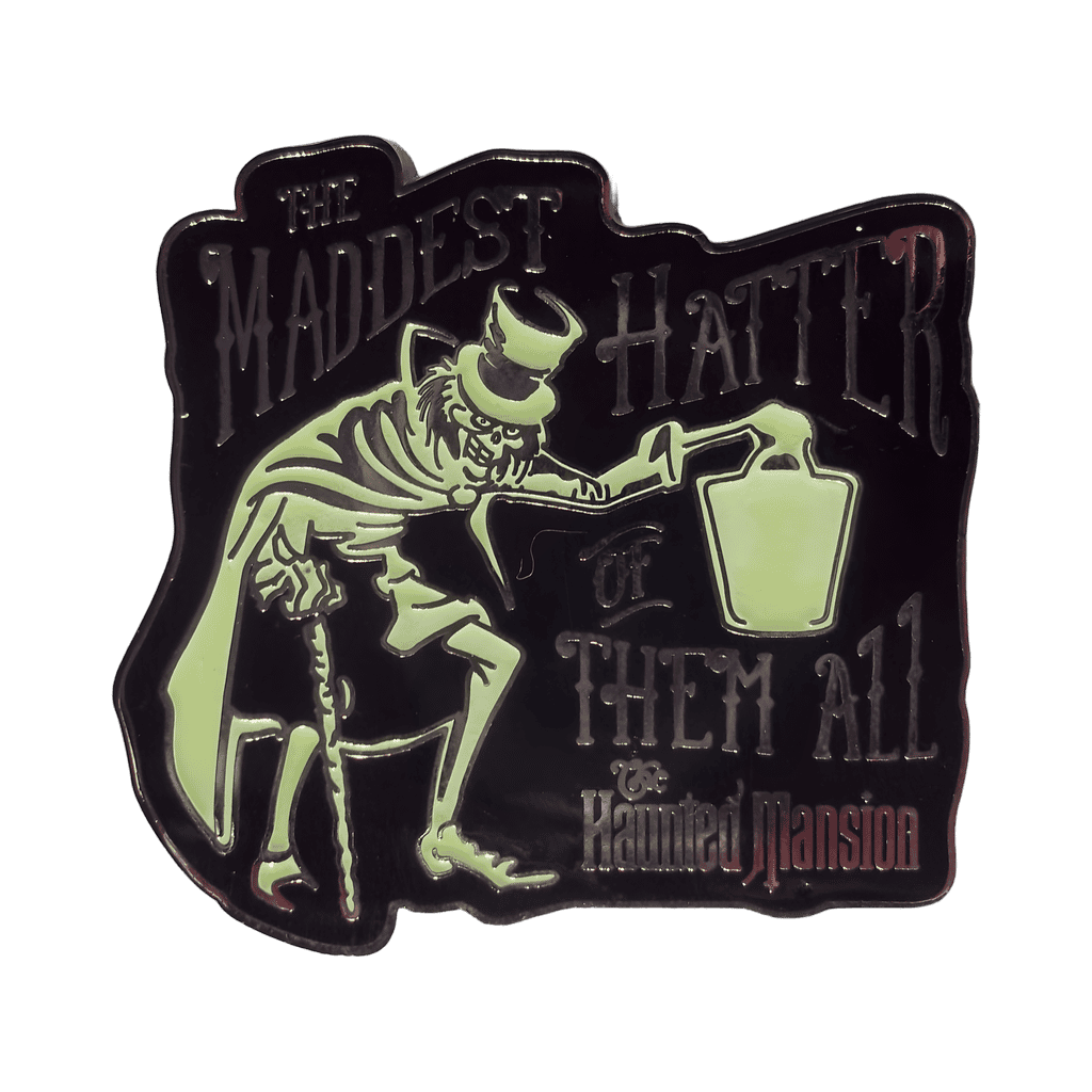 Hatbox Ghost The Maddest Hatter of them All Disney pin