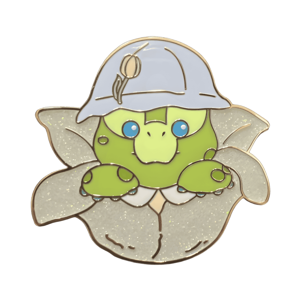 ‘Olu Mel in green flower Disney pin