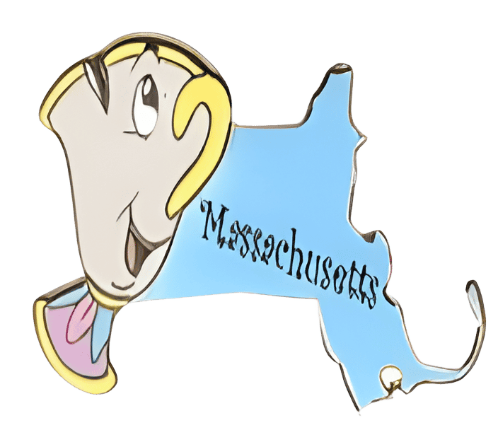 Massachusetts - Chip Disney pin